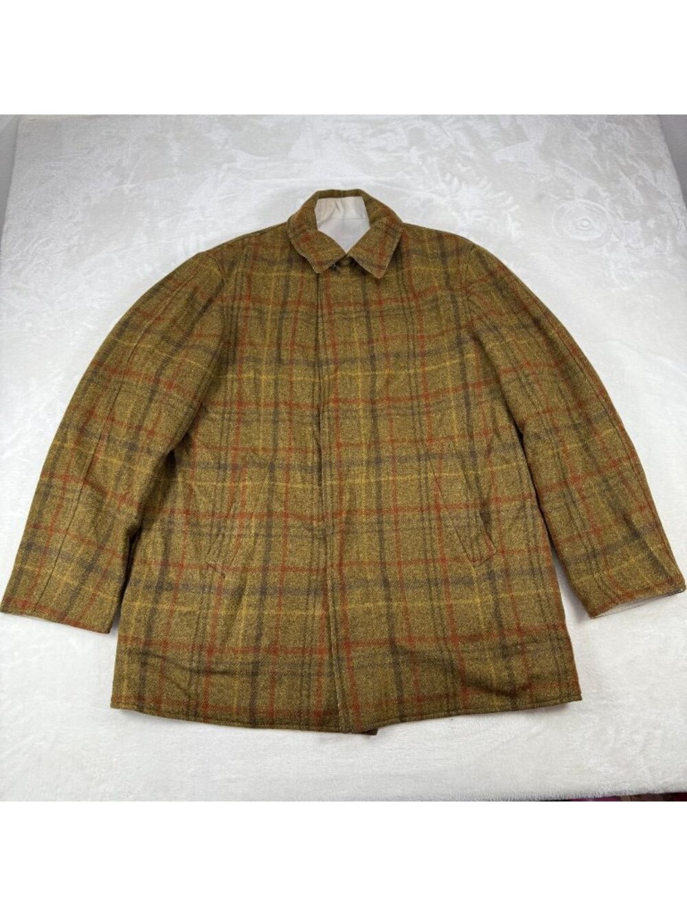 Vintage 60s Pendleton Reversible Wool Mackinaw Jacket Mens XL Tartan Cruiser Bro